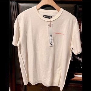 NWT Purple-Brand Short Sleeve Tee Sz Small